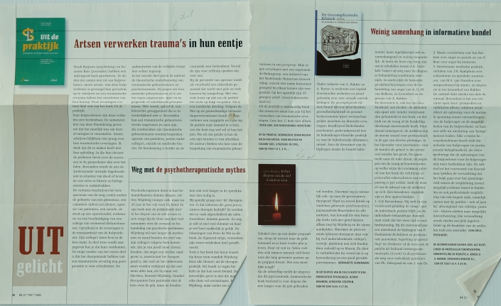 artikel – artsen verwerken trauma in hun eentje