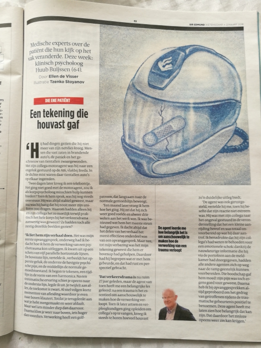 artikel- een tekening die houvast gaf