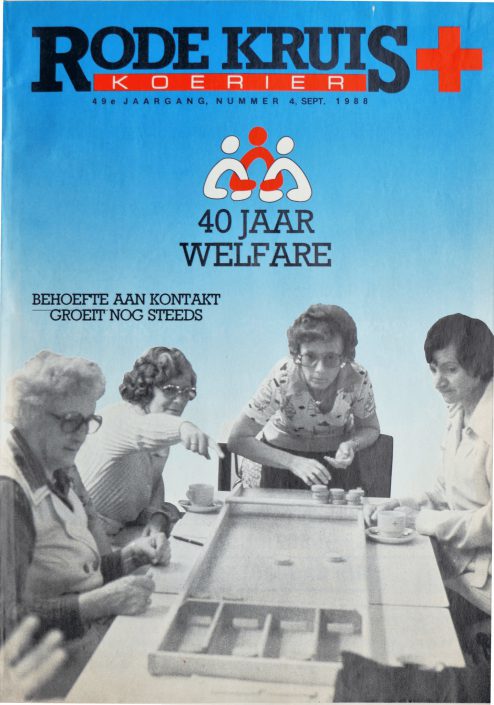 artikel (1988-04-09) – Rode Kruis koerier – Behoefte aan contact helpt nogsteeds-1
