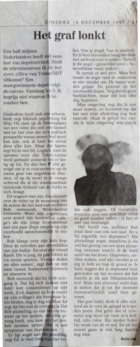 artikel (1997-12-16) – Het graf lonkt-1